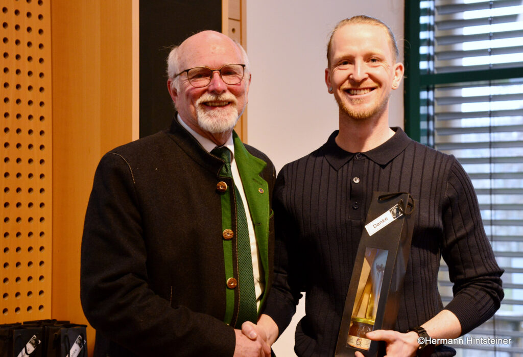 Präs. J. Niklas und Thorben Rahlves